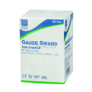 Topper 12 Gauze Swab Non-Sterile 10cm x 10cm (100pk)