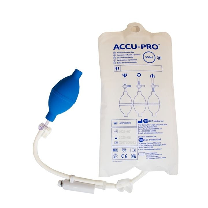 AccuPRO Pressure Infusion Bags, 500ml