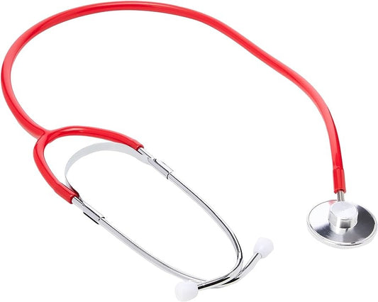 Ruby Single Head Stethoscope (Red)