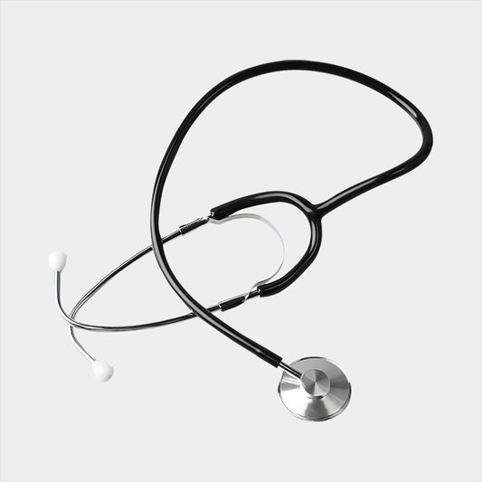 Ruby Single Head Stethoscope (Black)