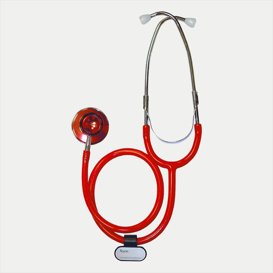 Ruby Dual Head Stethoscope (Red)