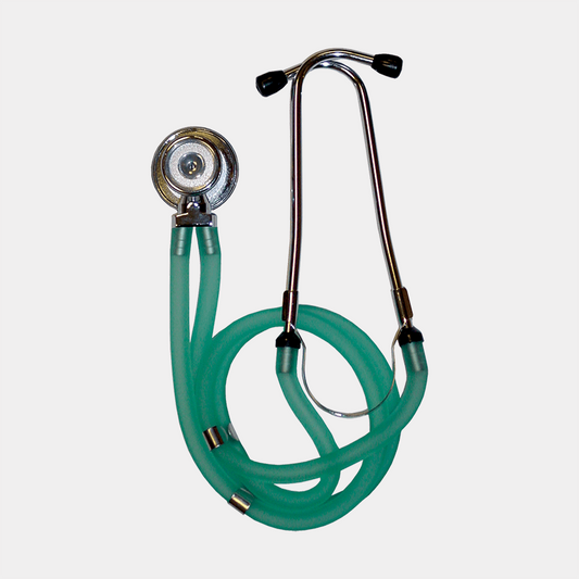 Twin Tube (Sprague Rappaport) Stethoscope (Green)