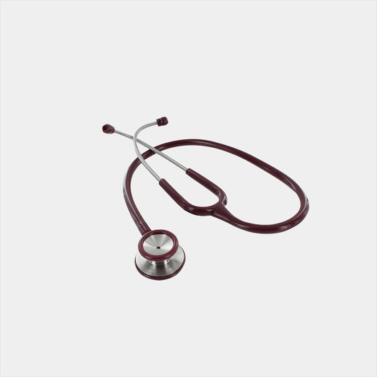 Diamond Adult Stethoscope (Burgundy) Foamed Lined Box