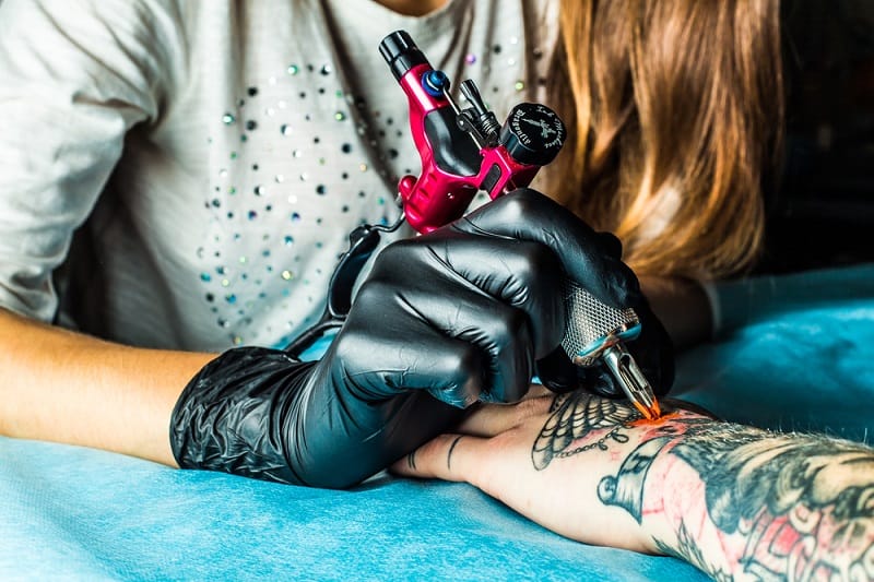 Tattoo gloves hotsell