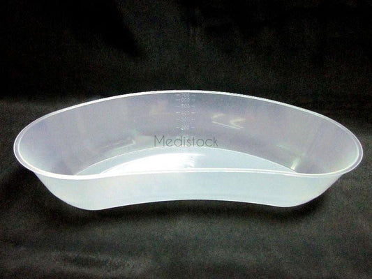 Kidney Dish, Plastic, Non Sterile, 100 Box-Medistock Medical Supplies