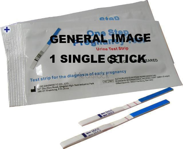 Pregnancy Test, One Stick, One Step Brand 99% accurate, sent in plain packaging, next day-Medistock Medical Supplies