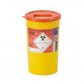 Sharps Bin 5L, Orange Lid, Each-Medistock Medical Supplies