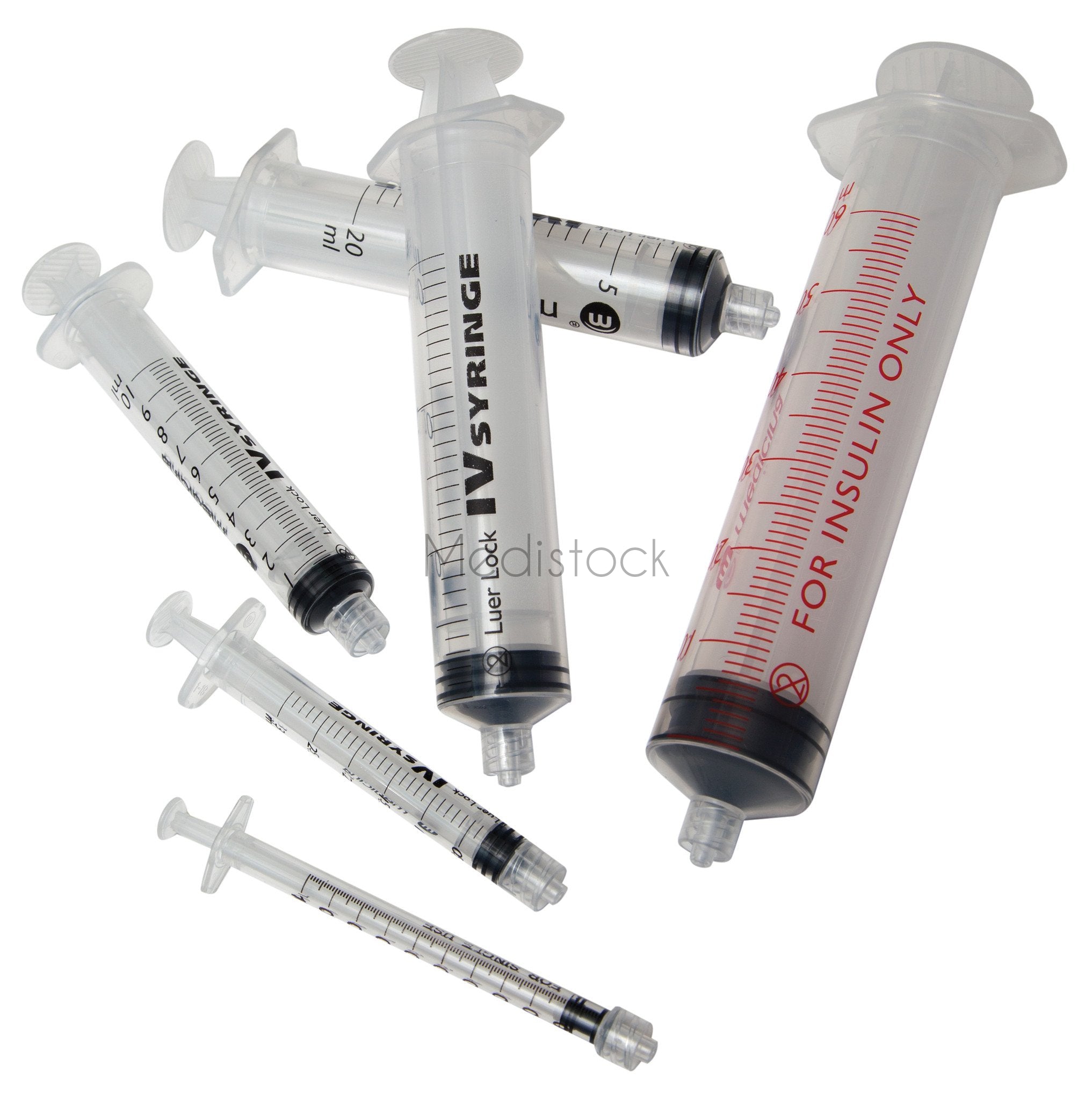Syringe 2/3ml (Luer Lock) Box 100
